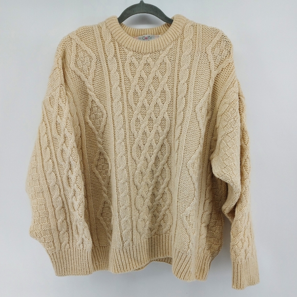 Quill's Woolen Market Sweaters - Quill's Woolen Market Wool Fisherman Sweater